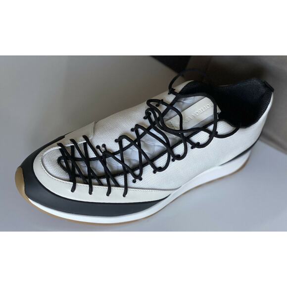 NIB $790 Bottega Veneta Men\'s Scar Tex White Sneakers 7 US (40 Euro) 609891 main image 11